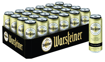 Warsteiner Pils (Dosentray) 24x0,5 l